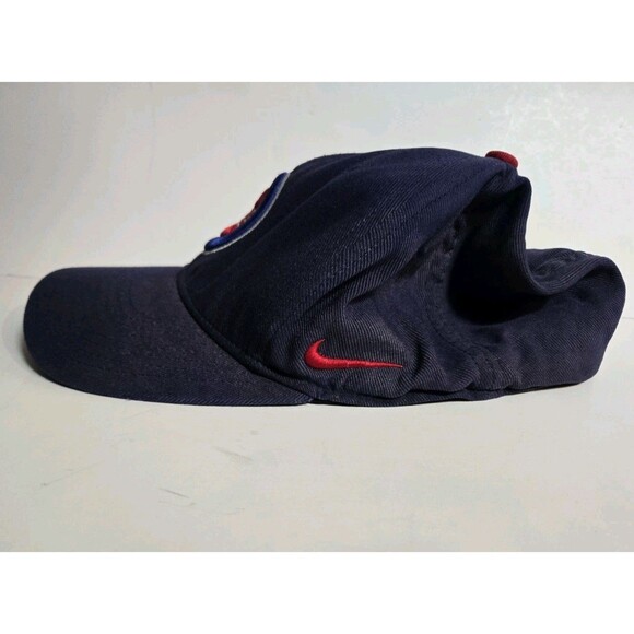 Nike Dri-Fit Chicago Cubs Hat Cap Size M/L Fitted Blue MLB - Picture 3 of 6